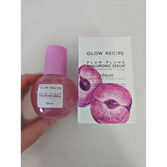 Glow Recipe Plum Plump Hyaluronic Face Serum 1oz New In Box - Picture 1 of 8